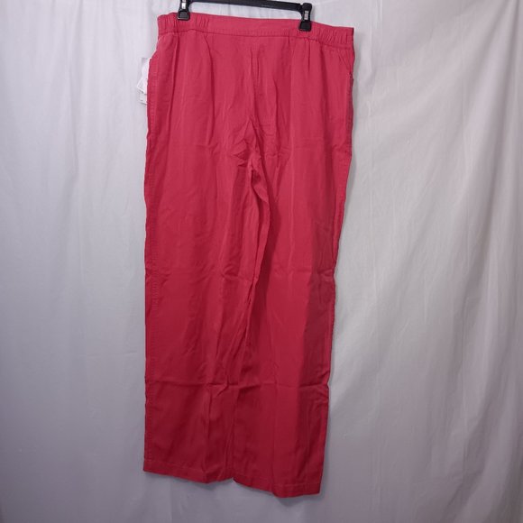 JM COLLECTION DRAWSTRING CASUAL PANTS - Picture 4 of 8